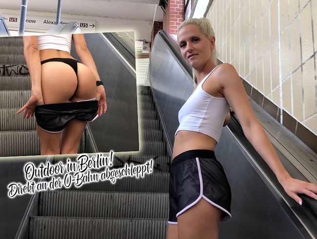 Outdoor in Berlin! Direkt an der U-Bahn abgeschleppt!